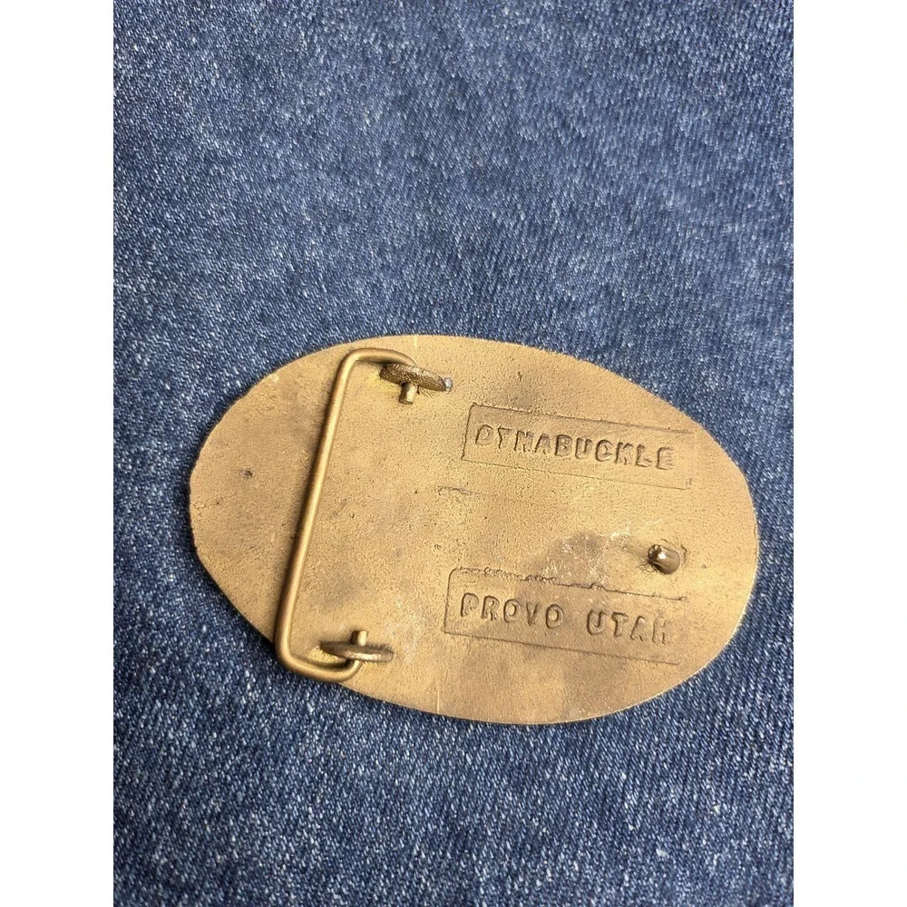 Ford Southside USA Sales Brass Belt Buckle - Automotive Collectible